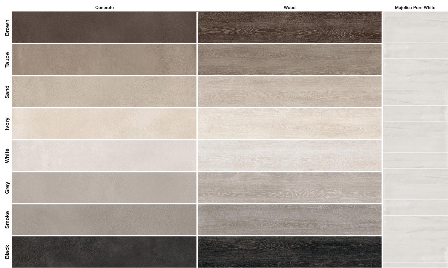 Tr3nd tile collection by Ergon